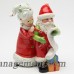 CosmosGifts Mrs.Claus and Santa Naughty or Nice 2-Piece Salt And Pepper Set SMOS1475